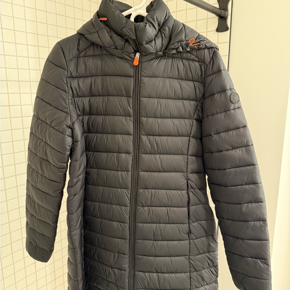 SAVE THE DUCK women’s Black Quilted Jacket